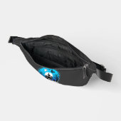 Halloween-Mann hinter der Maske Spukhaus Bauchtasche (Offen)