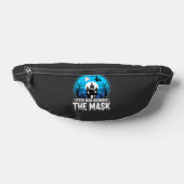 Halloween-Mann hinter der Maske Spukhaus Bauchtasche (Ablage )