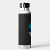 Halloween-Mann hinter der Maske Spukhaus Trinkflasche (rechts)