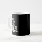 Halloween Männer Frauen Kaffeetasse (Vorderseite Links)