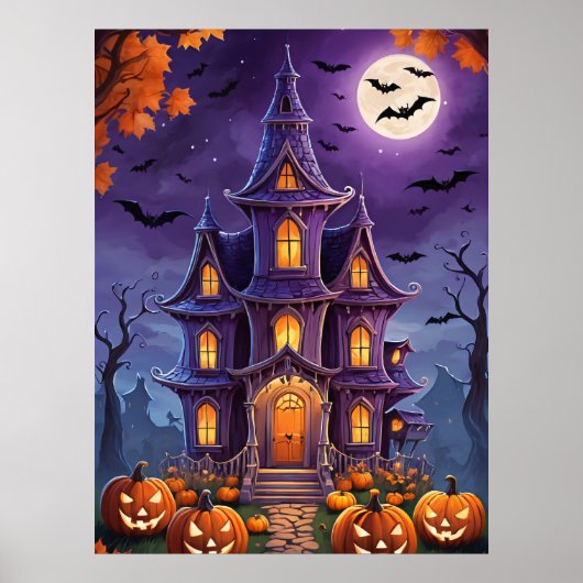 Halloween-Manor Poster (Vorne)