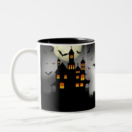Halloween Mansion Tasse (Links)