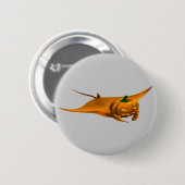 Halloween Manta Ray Button (Vorne & Hinten)