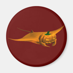 Halloween Manta Ray Magnet