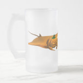 Halloween Manta Ray Mattglas Bierglas (Links)