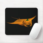 Halloween Manta Ray Mousepad (Mit Mouse)