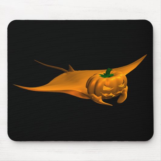 Halloween Manta Ray Mousepad (Vorne)