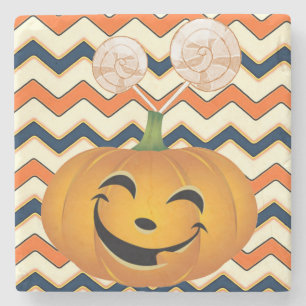 Halloween Marble Stone Untersetzer