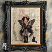 Halloween Märchen und Katzen im Toilettendekoupage Seidenpapier