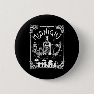 Halloween, Margaritas Prachtmagisches T-Shirt Button