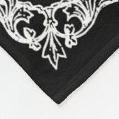 Halloween, Margaritas Prachtmagisches T-Shirt Fleecedecke (Ecke)