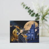 Halloween Marie Antoinette Sociere Diabolique Postkarte (Stehend Vorderseite)