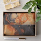 Halloween Marmor Wasserfarbe Swirl 2 Seidenpapier (Geschenk)