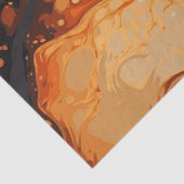 Halloween Marmor Wasserfarbe Swirl 2 Seidenpapier (Detail)