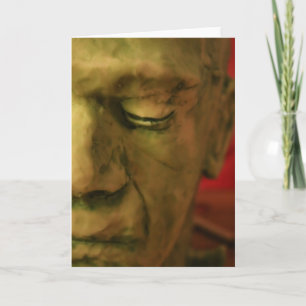 Halloween-Masken-Karte Karte