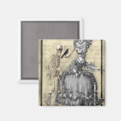 Halloween Masquerade Ball Magnet (Vorderseite/Rückseite)