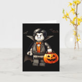 Halloween Master Builder Vampire Kids Gebäude Blo Karte (Gelbe Blume)