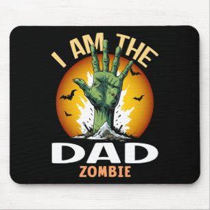 Halloween Matching Vater Zombie Costume Mousepad