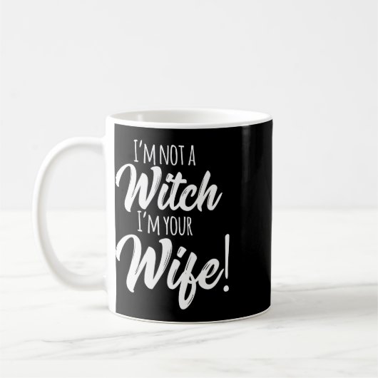 Halloween Matching Women Fun Ich bin keine Hexe, d Kaffeetasse (Links)