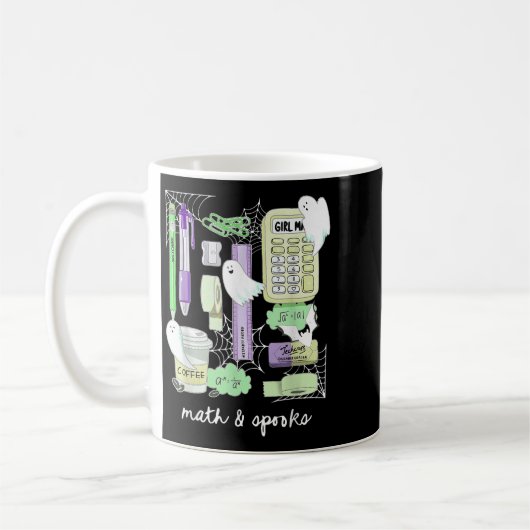 Halloween Math Teacher Ghosts Trig Or Treat Studen Kaffeetasse (Links)
