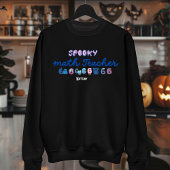 Halloween Mathe Lehrer Sweatshirts für Frauen