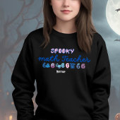 Halloween Mathe Lehrer Sweatshirts für Frauen