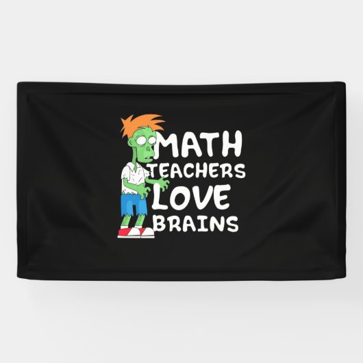 Halloween-Mathe-Liebe Banner (Horizontal)