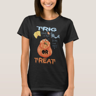 Halloween-Mathelehrer Trig oder Treat Schüler T-Shirt