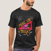 Halloween Mathematik Lehrer Trig oder Leckerei Stu T-Shirt (Vorderseite)