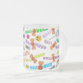 Halloween Mattglastasse (VorderseiteRechts)