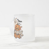 Halloween Mattglastasse (Vorderseite Links)