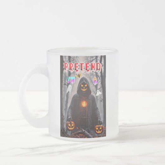 Halloween Mattglastasse (Links)