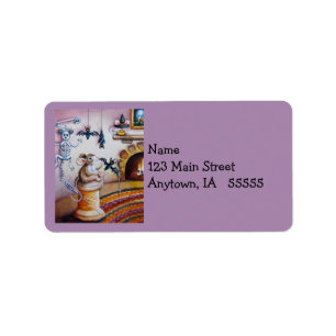 Halloween Maus hängend Bat Dekorationen Wasserfarb Adressaufkleber