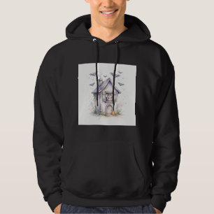 Halloween-Maus im Spukhaus Hoodie