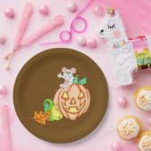 Halloween Maus und Pumpkin Pappteller (Party)