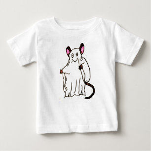 HALLOWEEN MAUSGHOST Säugling T Baby T-shirt
