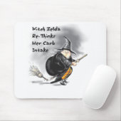 Halloween-Mauspad Mousepad (Mit Mouse)