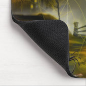 Halloween-Mauspad/Spuk Szene Mousepad (Ecke)