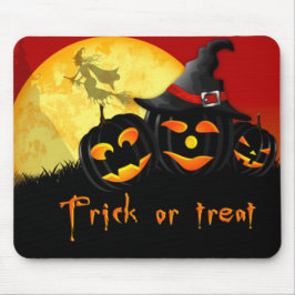 Halloween-Mauspad/Trick oder Treff Mousepad