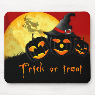 Halloween-Mauspad/Trick oder Treff Mousepad