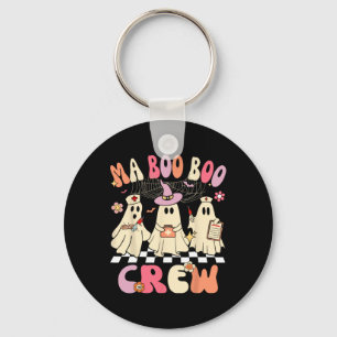 Halloween Medical Istant Boo Crew Funny Ma Ghost N Schlüsselanhänger