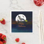 Halloween Meerjungfrau in Mondlicht Party Serviett Serviette (Beispiel)