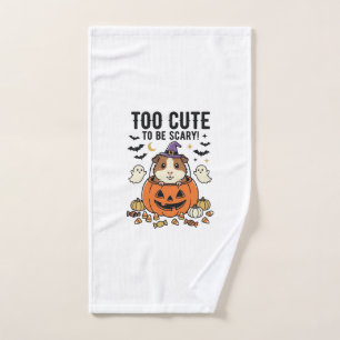 Halloween-Meerschweinchen zu süß um gruselig zu se Handtuch