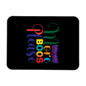 Halloween Mehr Boos bitte Geburtstag Magnet (Horizontal)