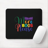 Halloween Mehr Boos bitte Geburtstag Mousepad (Mit Mouse)