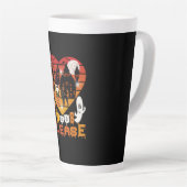 Halloween Mehr Boos bitte Milchtasse (Rechte Ecke)