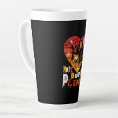 Halloween Mehr Boos bitte Milchtasse (Linke Ecke)