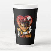 Halloween Mehr Boos bitte Milchtasse (Vorderseite)