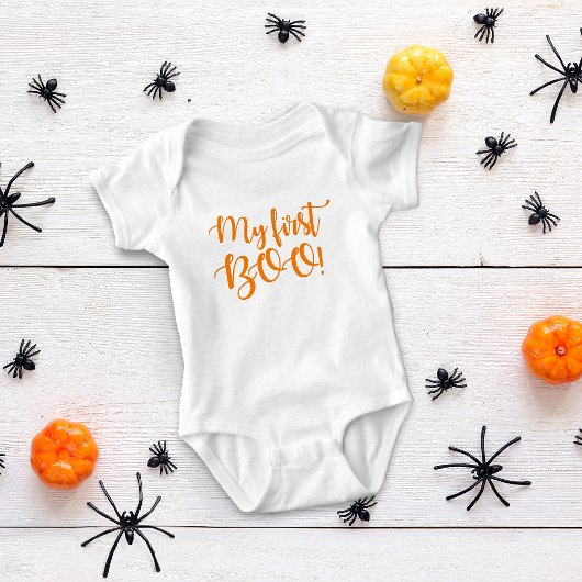 Halloween Mein erster Boo! Baby Strampler