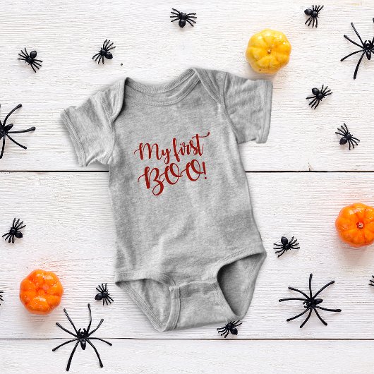 Halloween Mein erster Boo! Baby Strampler